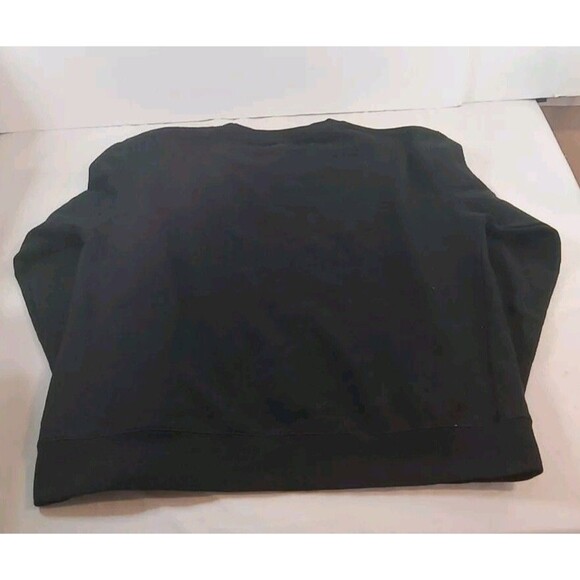 KASTLE Men’s Medium Black Crew Neck Sweatshirt Cotton Blend Pullover - Picture 8 of 8